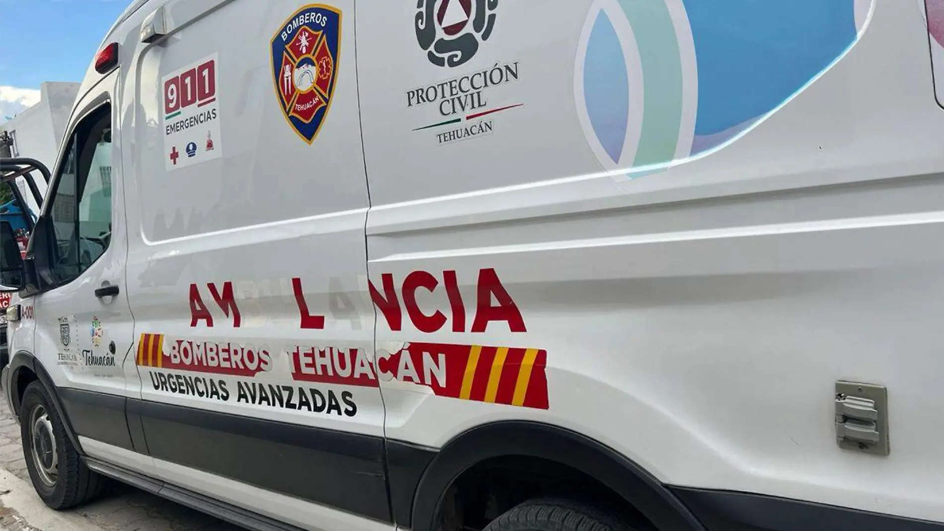 ambulancia proteccion civil tehuacan